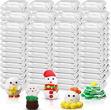 WinnerWhy 144 Pcs Total 76oz Air Dry Clay Soft Non-Toxic Molding Clay for DIY Arts Craft Sculpting Molding Projects Rewards SuppliesWhite