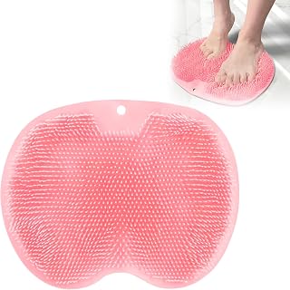 GLUN® Bathroom Massager Mat, Pillow Massage Cushion Mat Remove Dead Skin Cells, Improve Blood Circulation, Soft Bristles f... Price In India