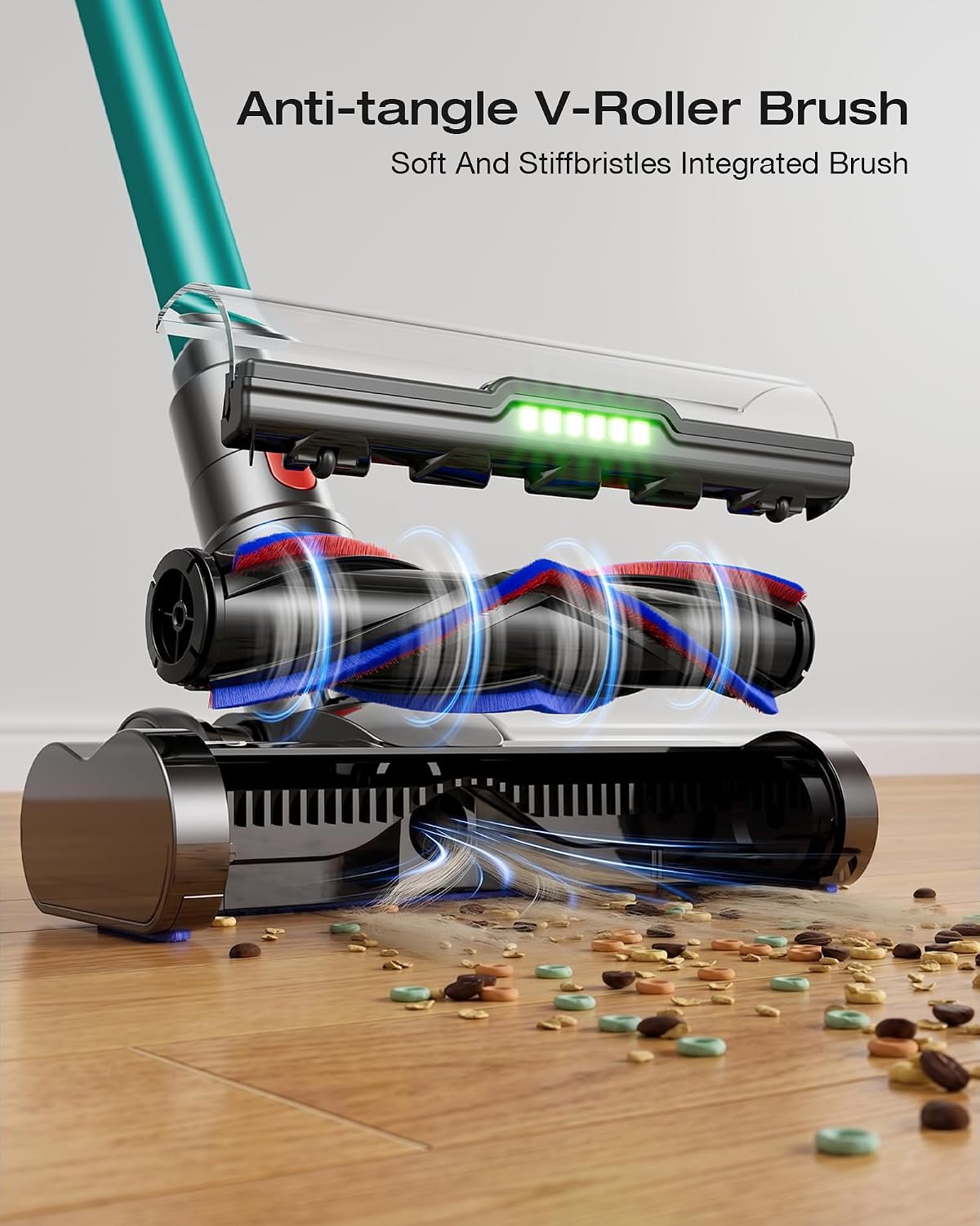 Cordless Vacuum Cleaner, 60Kpa 650W 70 Mins Stick Vacuum Cleaners for Home with Hurricane Mode, Self-Standing, Anti-Tangle Brush, LED Touchscreen, Cordless Vacuum for Pet Hair/Carpet/Car/Floor 5 71R2LhcbF1L. AC SL1500
