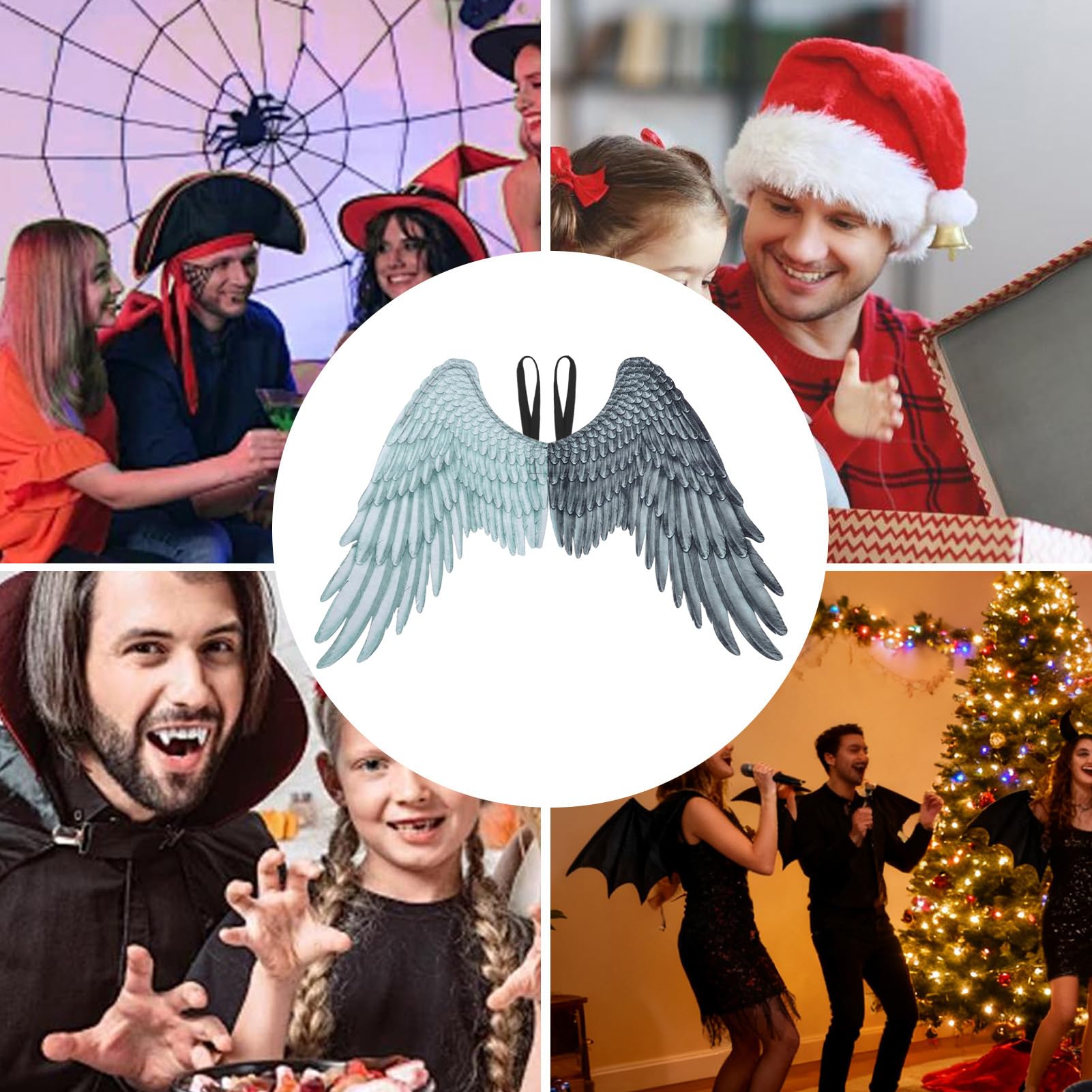 Grandes Ailes d Ange Costumes d'ailes de Noël