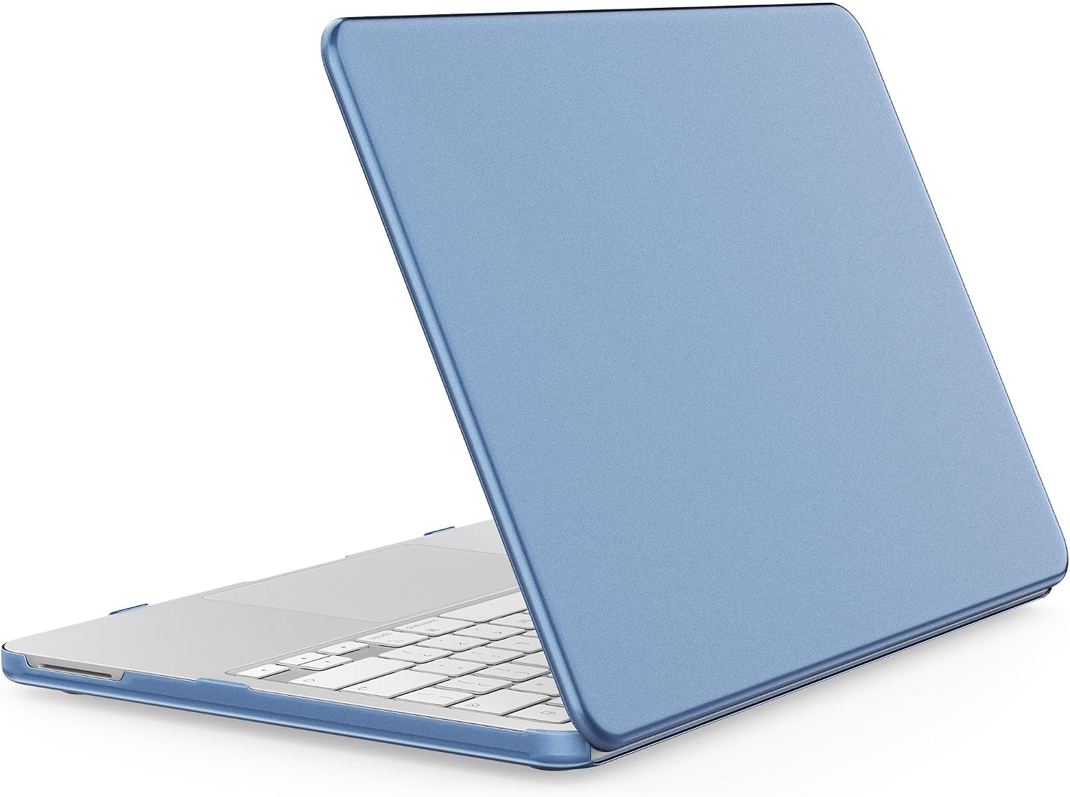 AboveTEK Premium Hard Shell Case Compatible with MacBook Neo 13-Inch 2026 A3404 A18 Pro, Ultra-Slim Snap-On Scratch-Resistant Cover with Soft-Touch Anti-Slip Grip, Frosted Indigo Blue