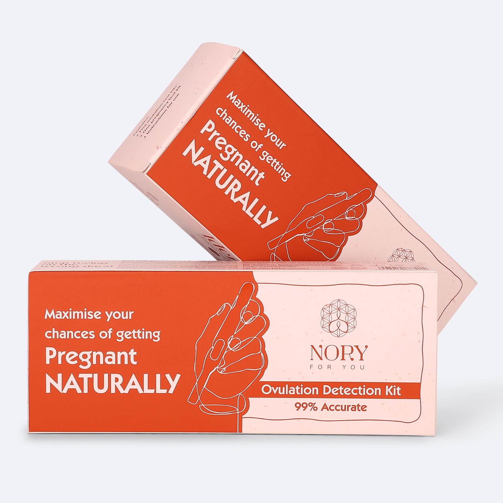 Nory Ovulation Test Kit Combo of 10 Strips and 2 Pregnancy Kit for Women Family Planning to get Pregnant Naturally, Early Detection for Female Fertility Baby Conceive Predictor for Home