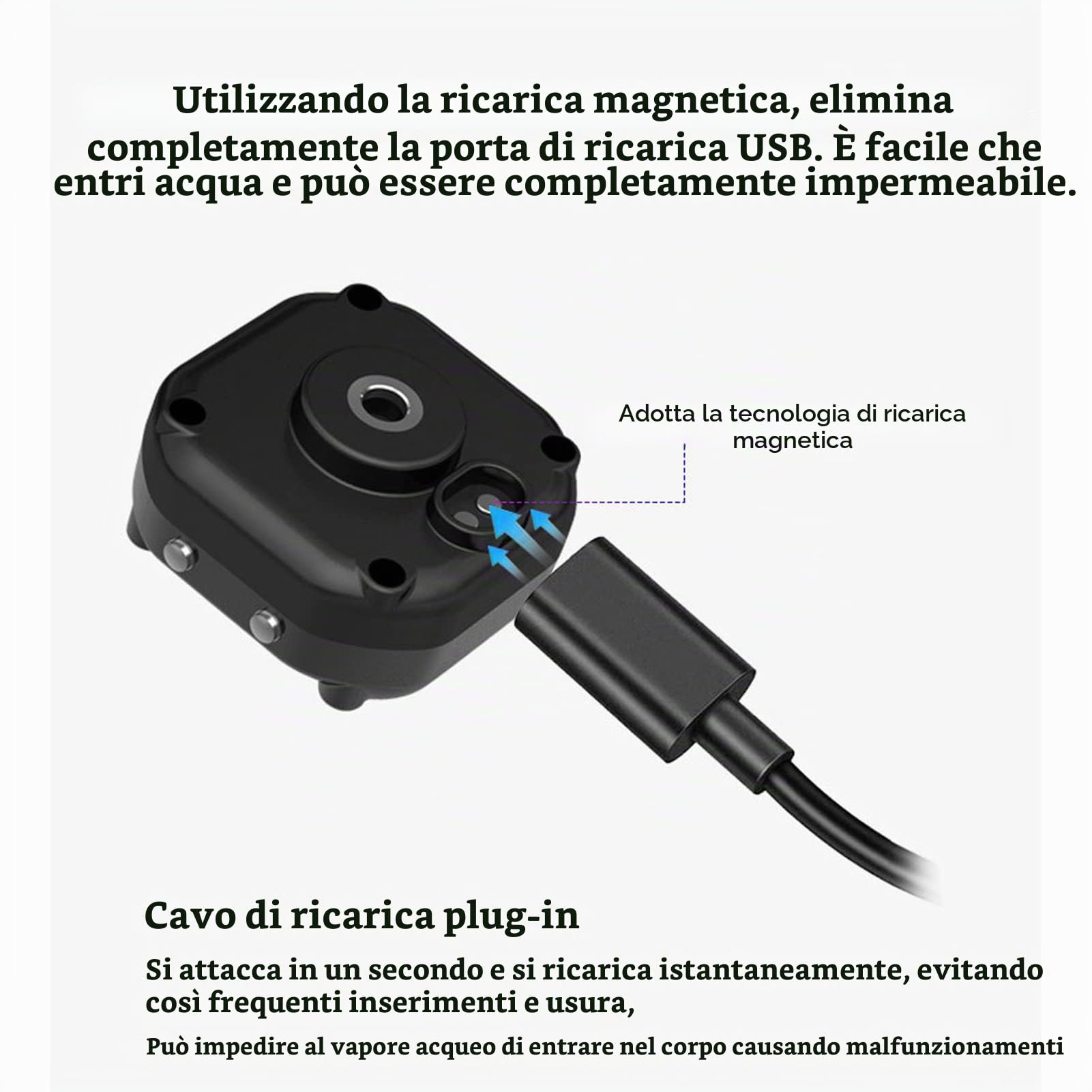 di Monitoraggio della Pressione dei Pneumatici di Monitoraggio della Pressione dei Pneumatici per Motociclette con 2 Sensori Schermo LCD di Ricarica USB IP67 TPMS