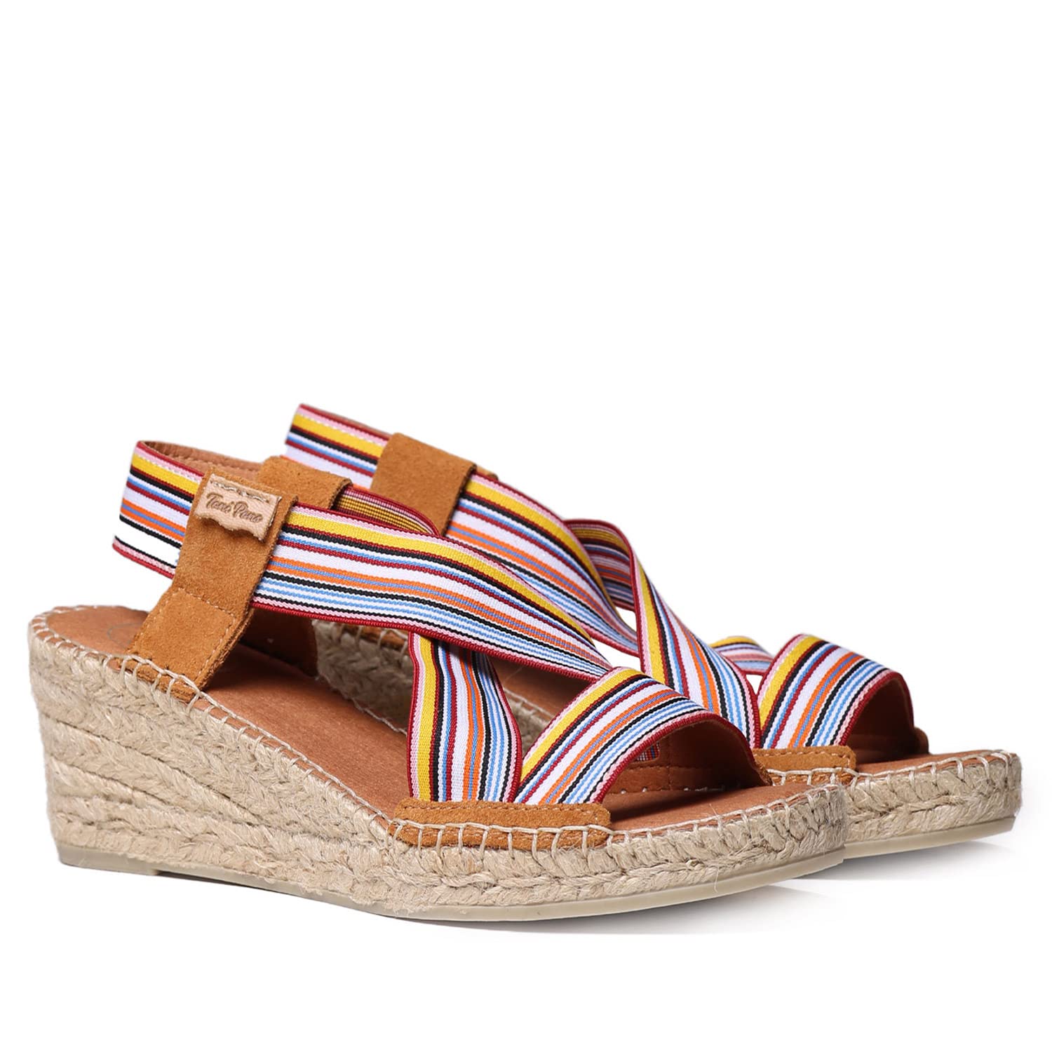 Toni Pons Tina - Espadrillas da Donna realizzate in Tessuto Elastico.