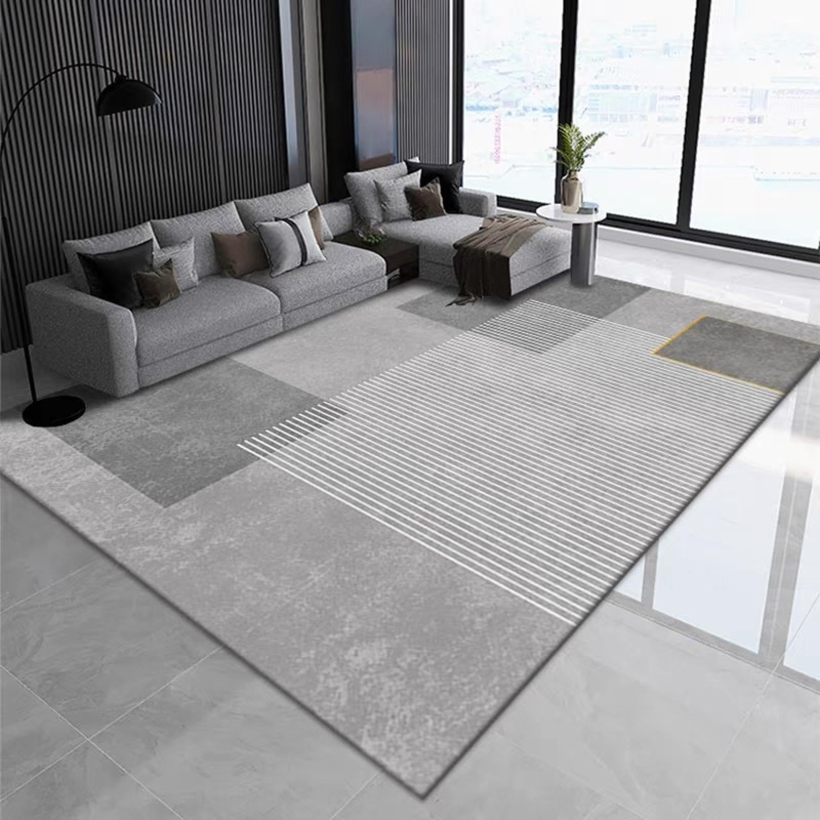 Tapis de salon en flanelle haut de gamme style nordique 100x200