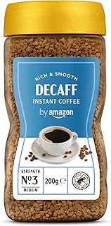 by Amazon Decaf Instant Gold Coffee, 200g - Rainforest Alliance Certified