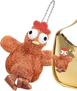 Plush Keychain Pendant | Plush Cartoon Chicken Stuffed Bag Pendant Phone | Plush Keychain Pendant | Plush Cartoon Chicken Stuffed Bag Pendant | Phone Case Charm Kids Cuddly Companion Collectible For T