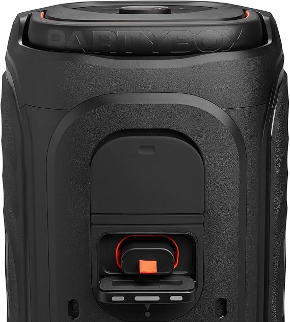 JBL PartyBox 130 Tragbarer Partylautsprecher mit Klappgriff Schwarz