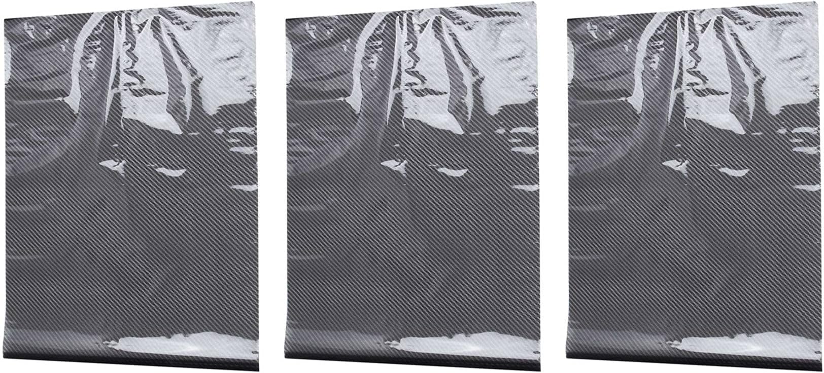 TRIPPER 3X 0.5x2M Black Carbon Fiber Print Water Transfer Dipping Hydrographics Hydro Film