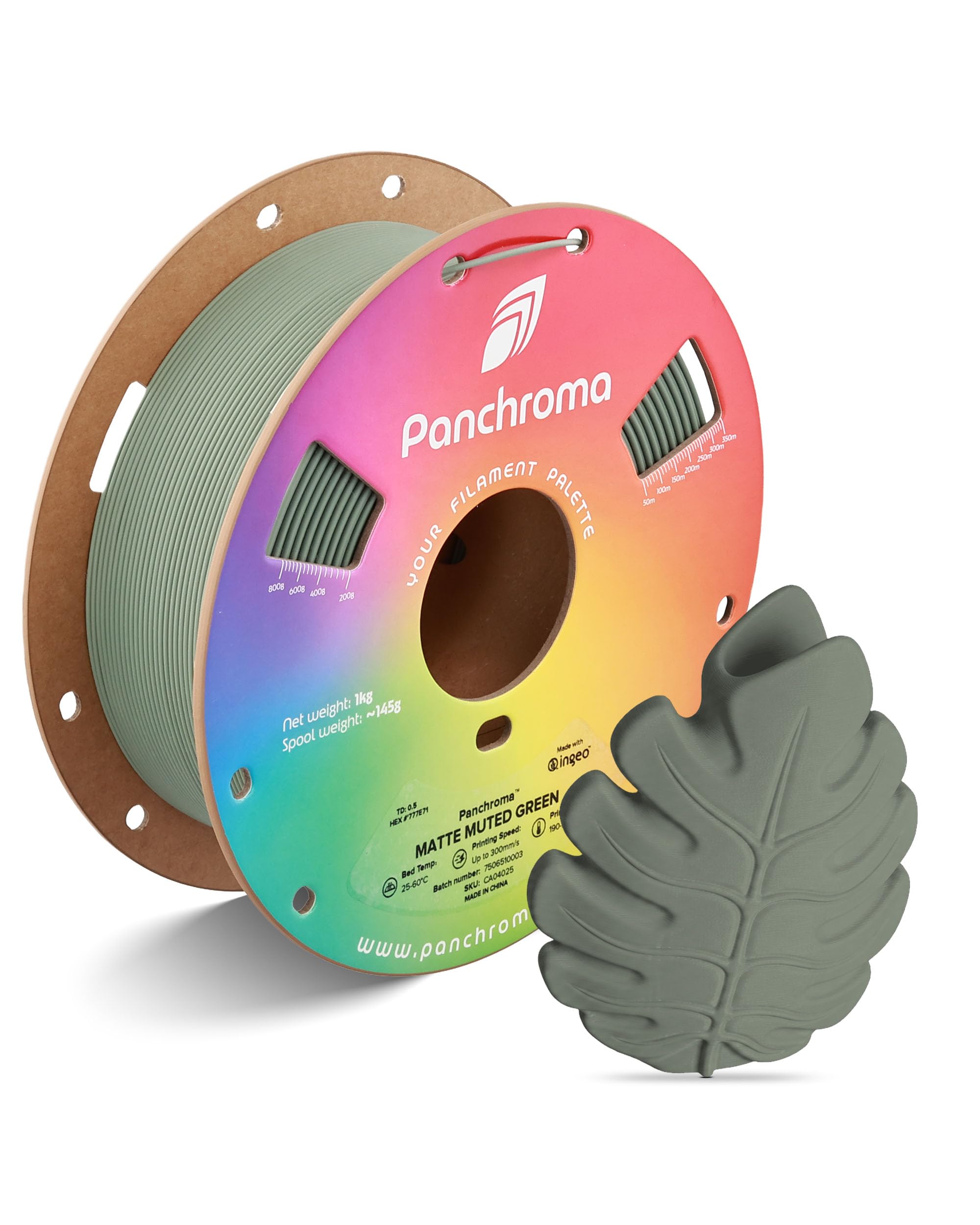 Amazon.com: Polymaker Panchroma Matte PLA Filament 1.75mm, High