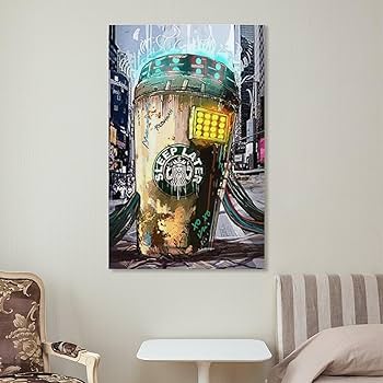 Amazon.co.jp: ストリートグラフィティアートスターバックス