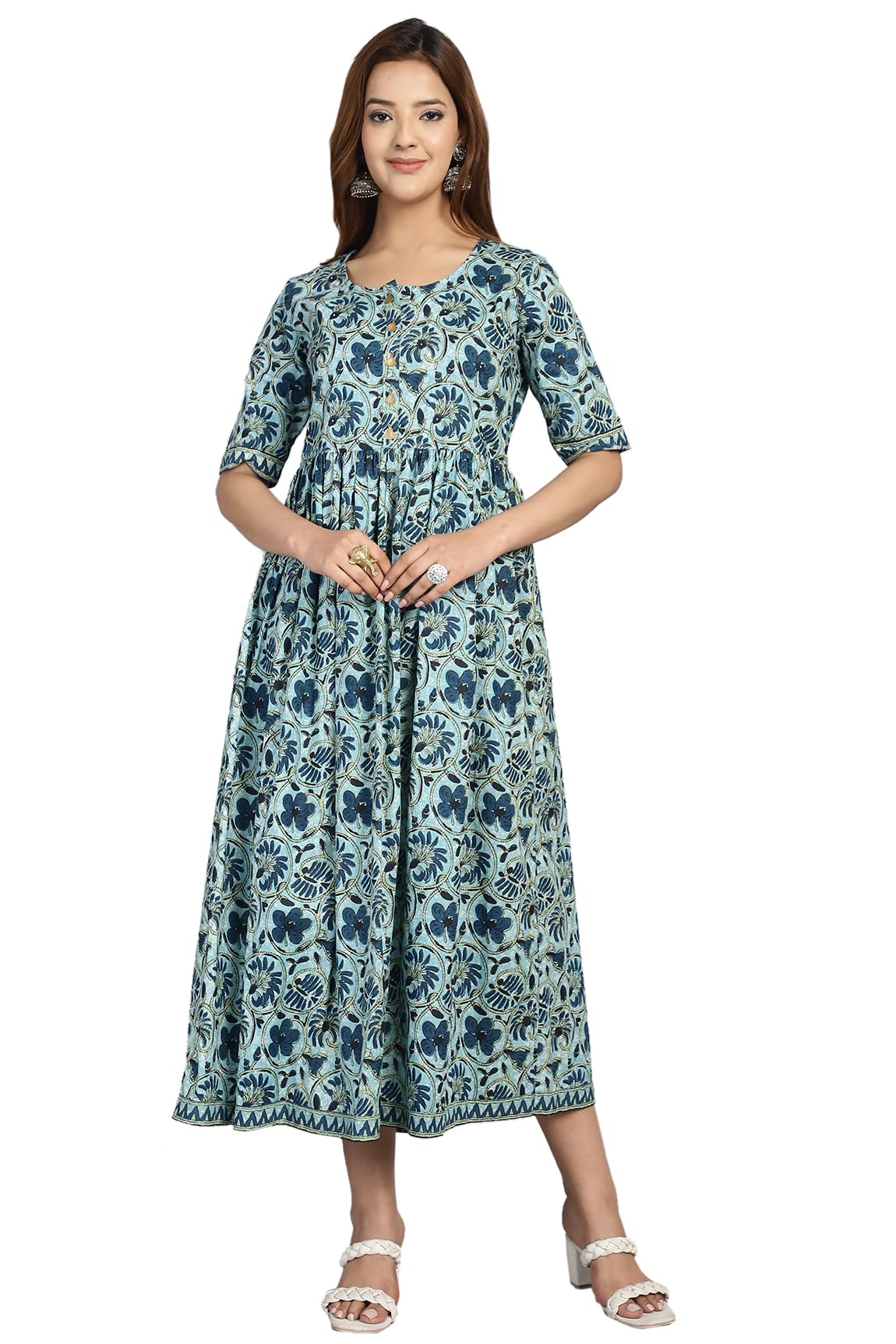 Women's Anarkali Ankle Length Gown