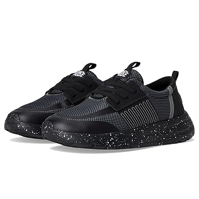 Hey Dude Kids Sirocco Play Varsity (Little Kid/Big Kid) Boys Shoes Black/Black