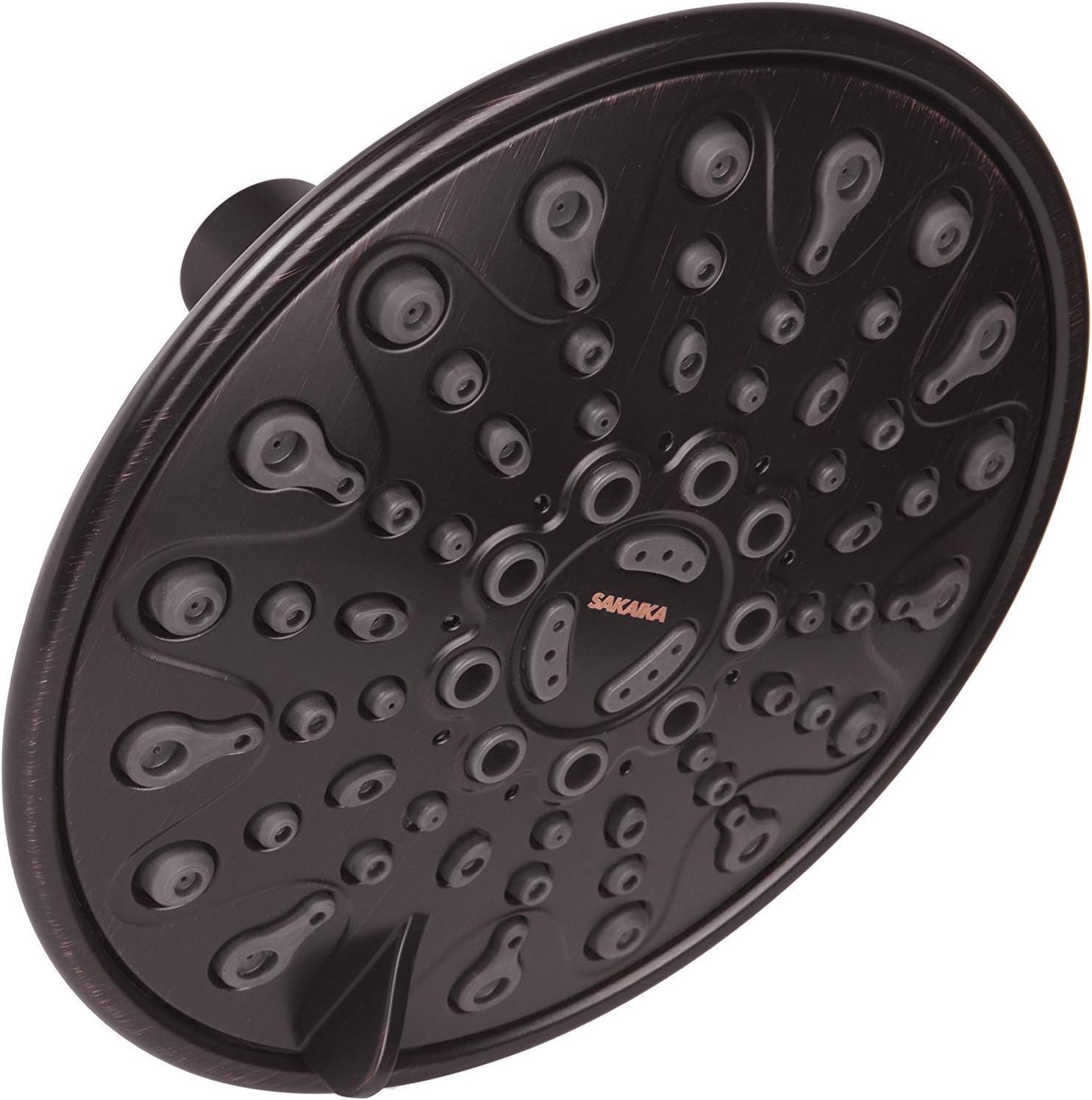 Sakaika 6-Inch 2.5 GM 3-Spray Shower Head, Oil-Rubbed Bronze
