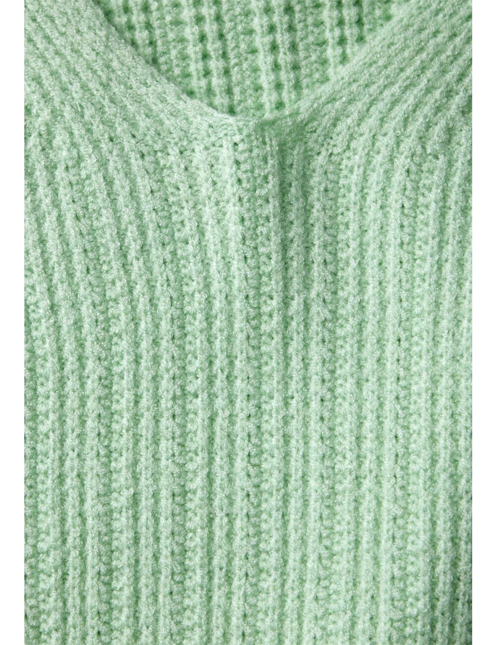 Street One Damen Kuscheliger V-Neck Pullover