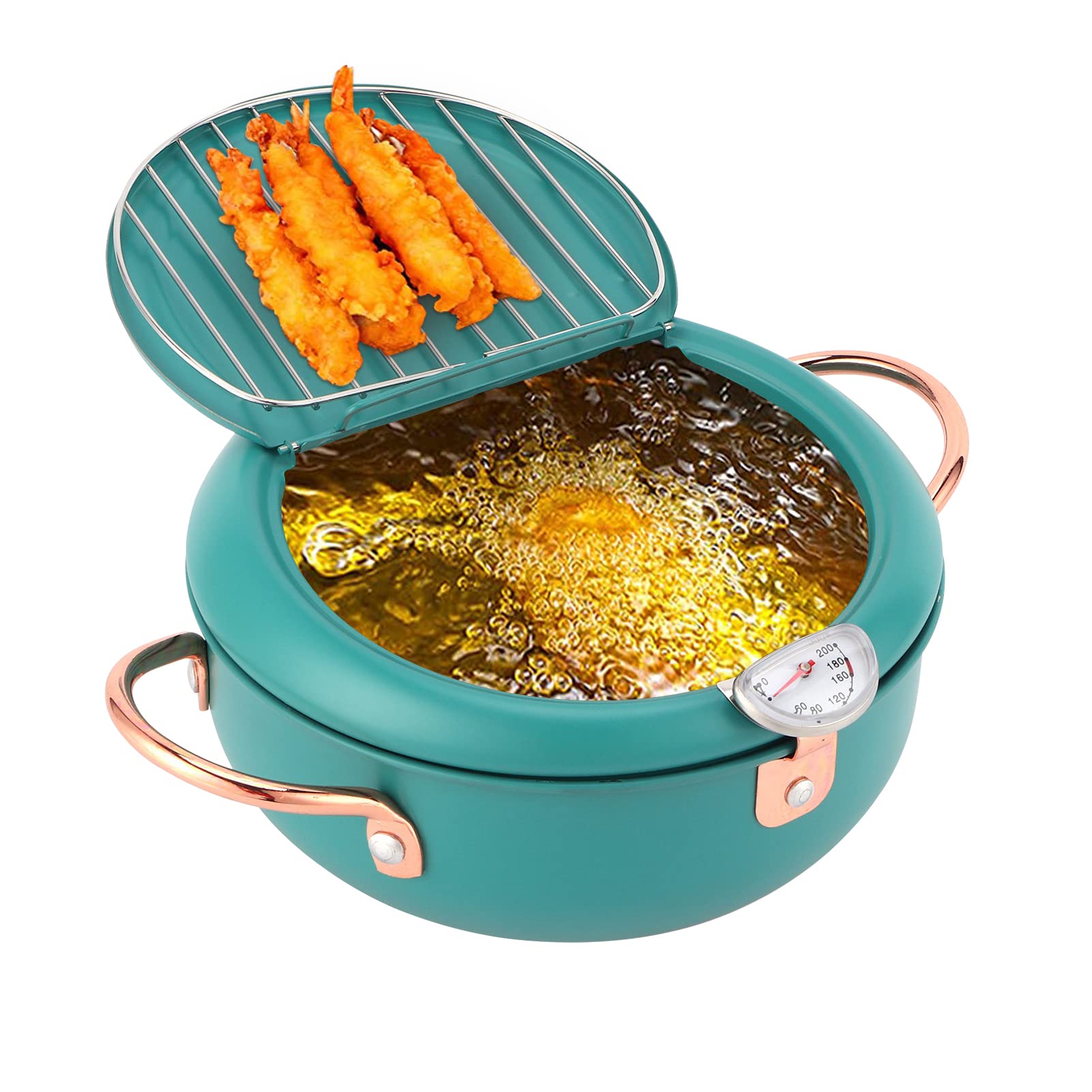 Friteuse japonaise Tempura antiadhésif finies les fritures ratées et trop grasses