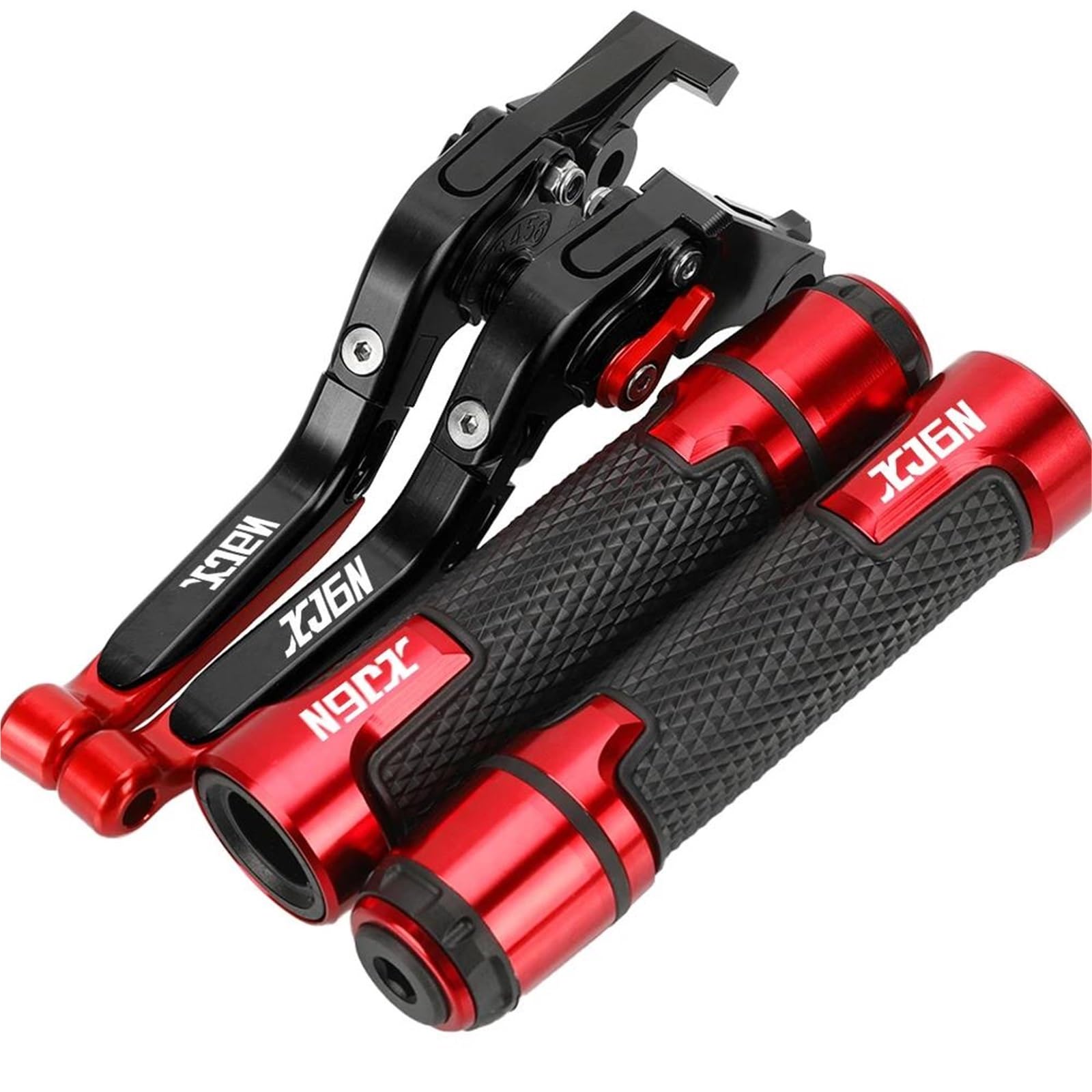 GQUIKGW Replace Motorcycle Brake Clutch Levers Handlebar Controls Enhanced Riding Experience for Y-AMAHA XJ6N Diversion 2009-2015(Red 1)
