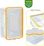 70 Pcs Large Food Storage Containers with Lids Airtight-2500ML to Small Box,Total 22812 ML Stackable Kitchen Bowls Set(35 Containers,35 Lids)-BPA Free Leak proof Plastic Boxes-Microwave safe