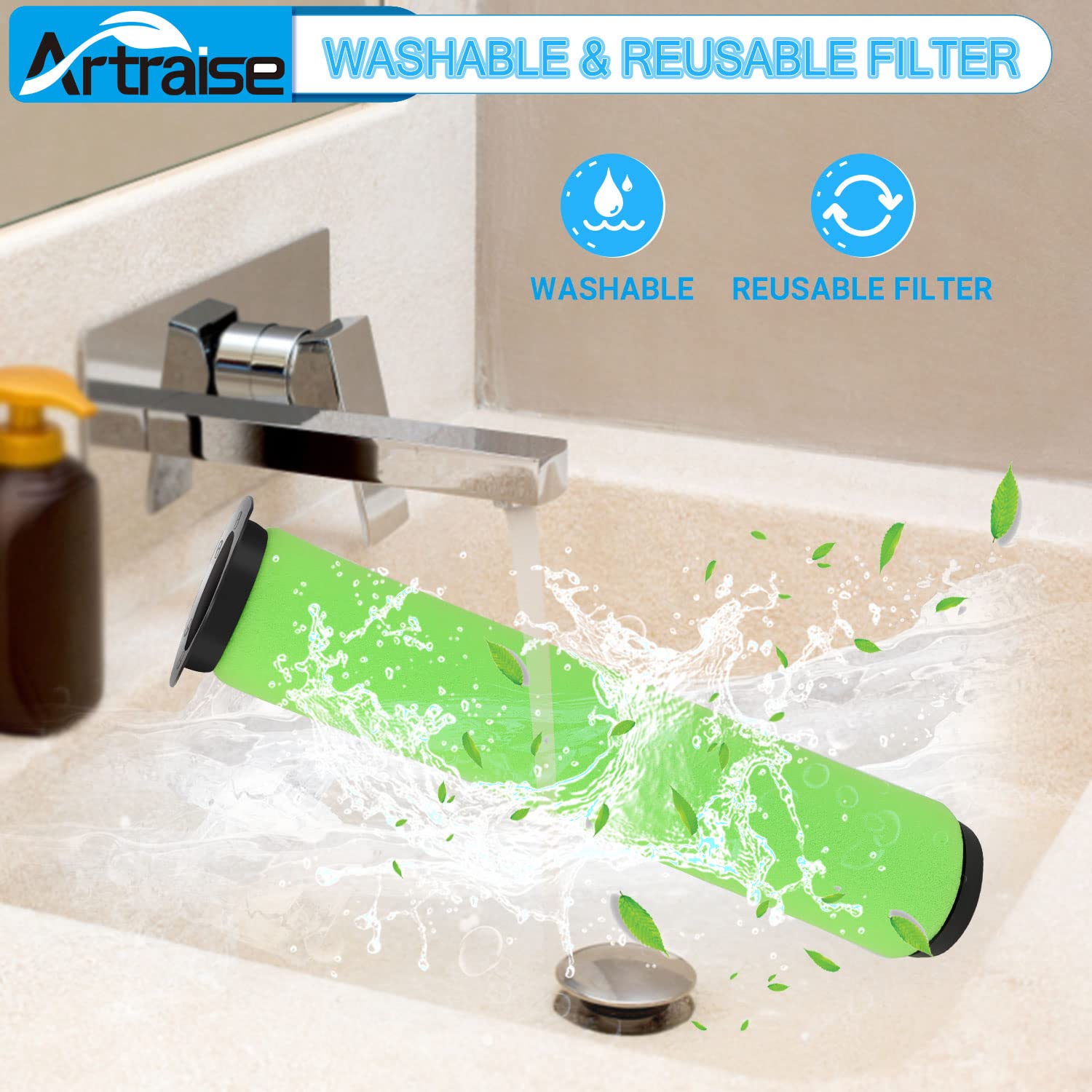 Artraise Bissell AirRam Filter - 4 Pack -4