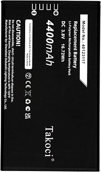 Replacement Battery Compatible with Verizon Jetpack MiFi 8800L 7730L - 4400mAh High Capacity Li-ion Battery Pack for Hotspot Router - Also Compatible with Part # 40123117