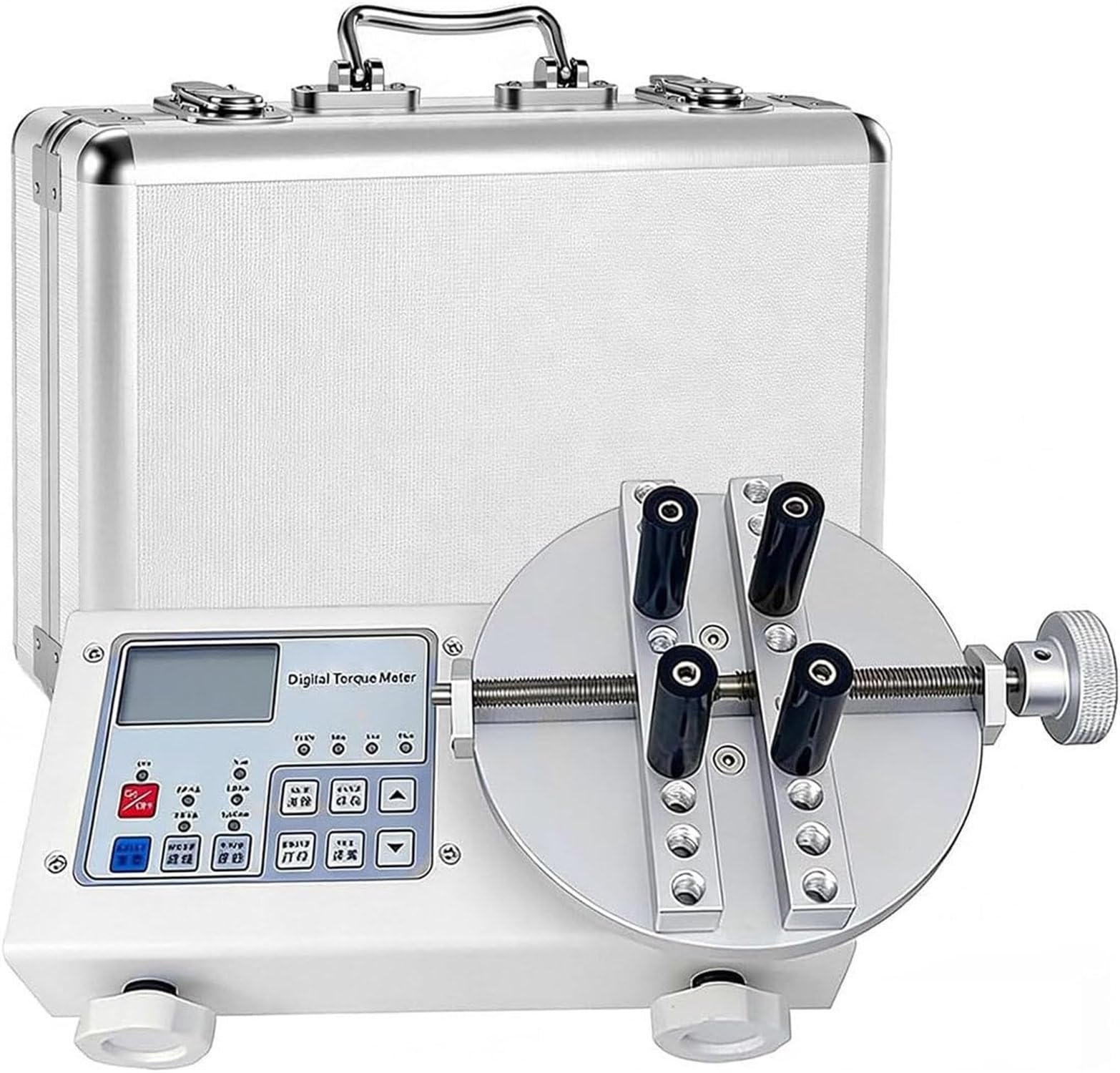 Gyqssd Multicolor Digital Torque Meter Torque Gauge 0.004-50.00 N·m, Bottle Cap Torque Tester With 10-160Mm Clamping Diameter Screw Driver Wrench Measure Tester Hp100