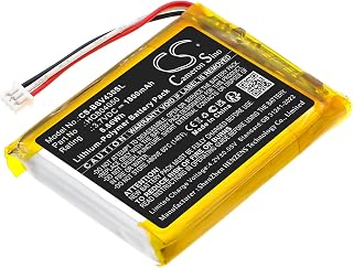 TECHTEK Battery 1800mAh Compatible with [Babysense] V43 Video Baby Monitor Replaces HQ804050