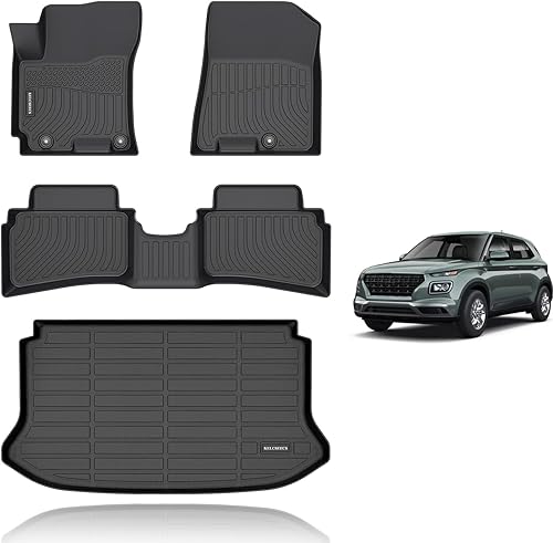 Miniatura 39 de KELCSEECS Revestimiento de carga para todo tipo de clima para Hyundai Elantra y Elantra N y Elantra Hybrid 2025 2024 2023 2022 2021 Alfombrilla