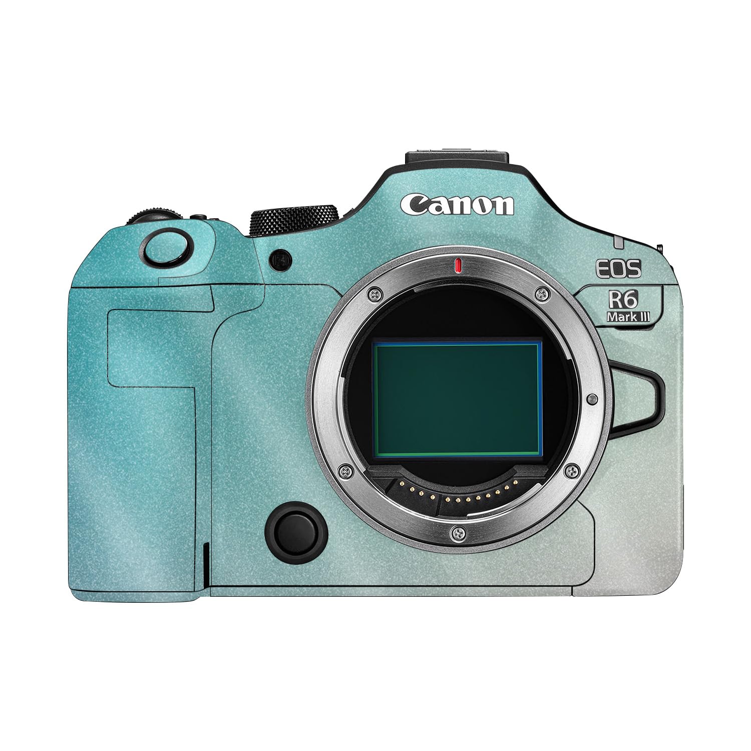 Glossy Glitter Camera Skin Compatible with Canon EOS R6 Mark III (2025) - Vivid Fog - Premium 3M Vinyl Protective Wrap Decal Cover - Easy to Apply | Crafted in the USA by MightySkins