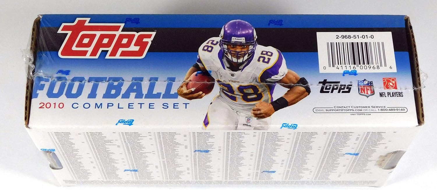2010 Topps Factory Set Football Hobby (Box)
