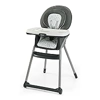 Vista 1 de Graco® Table2Table LX Silla alta 6 en 1, flechas con soporte de cabeza para bebés y bandeja extraíble con una mano