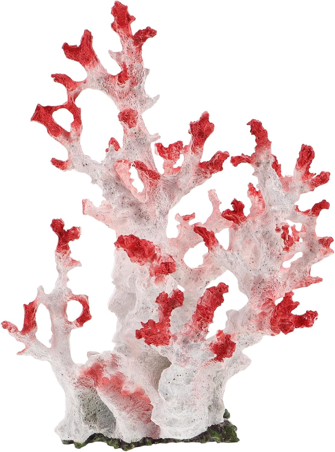 Aquarium Artificial Coral - Fish Tank Resin Faux Coral Reef Landscape Accessory - Vibrant Simulated Underwater Sea Plants Fish Hideout for Home Decoration