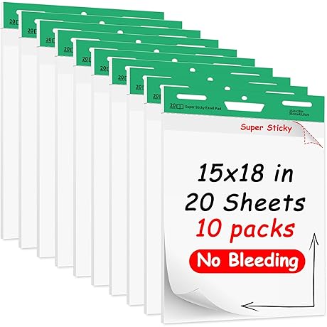 Post-it Self Stick Mini Easel Pad 15 x 18 Inches