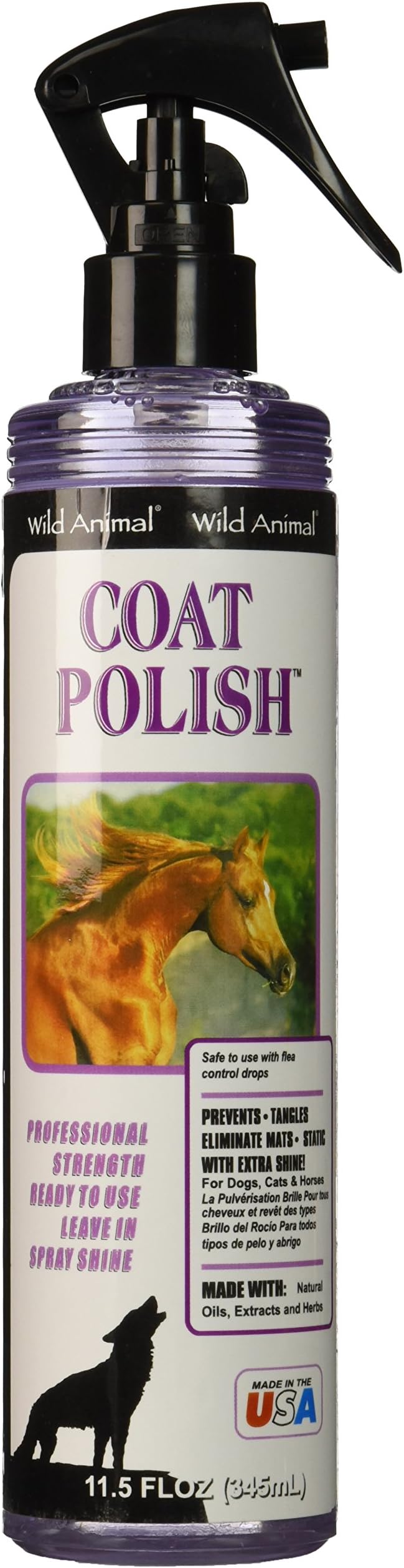 Wild Animal Coat Polish RTU Spray, 11.7 fl. oz.