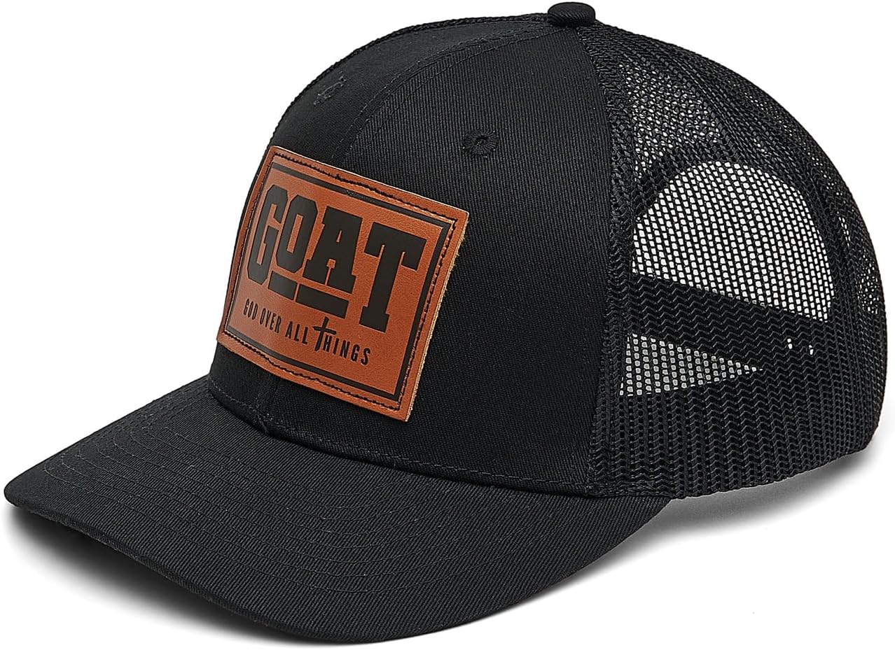 Christian Jesus Cross God Religious Faith Hats for Men Women Dad Embroidered Baseball Cap Trucker Hat Snapback Hat Gift