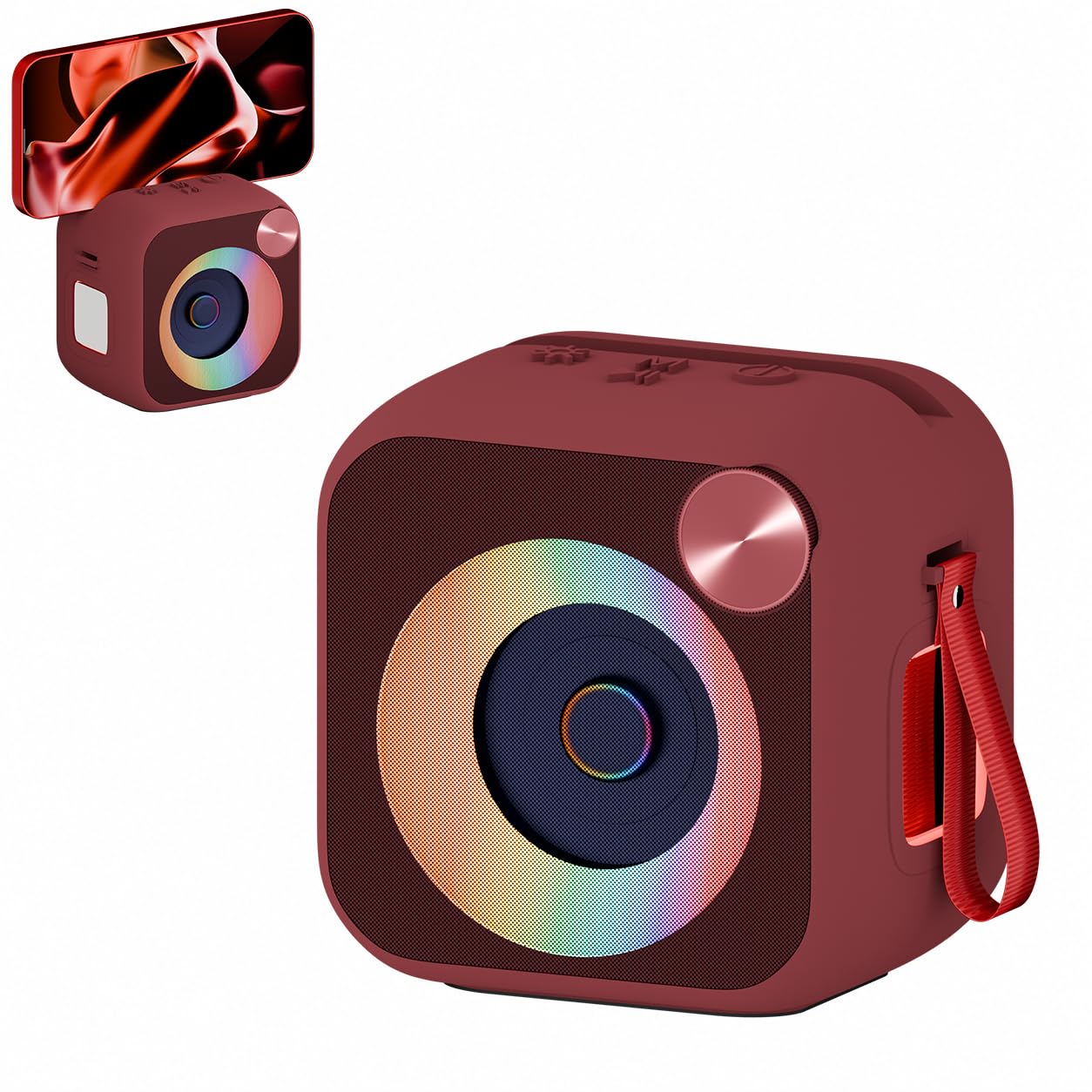 Enceinte Bluetooth portable 15W avec support téléphone et autonomie 24H - 8