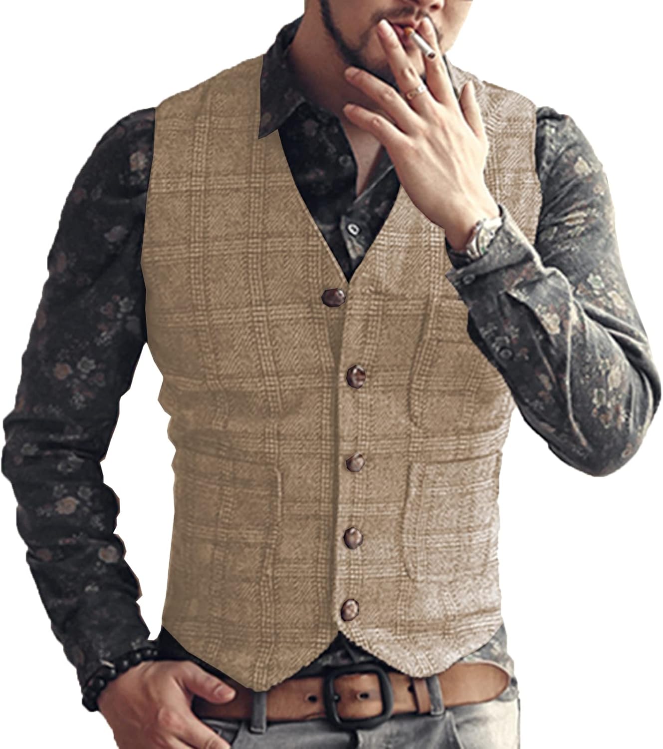 Cómo Combinar Chaleco Vaquero Con Capucha Hombre Chalecos Clásicos