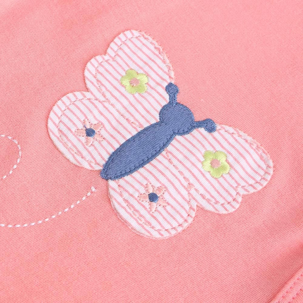 Newborn Baby Boy Girl Organic Cotton Bodysuit Long Sleeve Jumpsuit 3-Pack Outfits Clothes,0-24Months