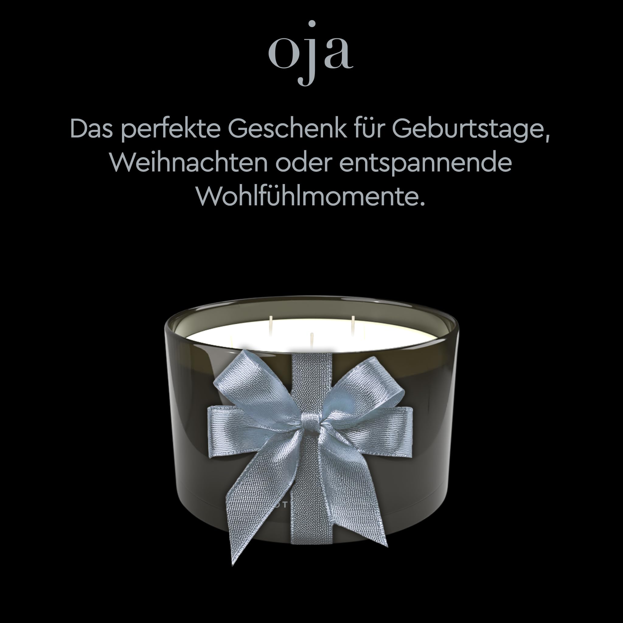 Oja Duftkerzen Mix Paket (5er Pack) je 340g, Sojawachskerzen mit 5 Verschiedene Duftnoten
