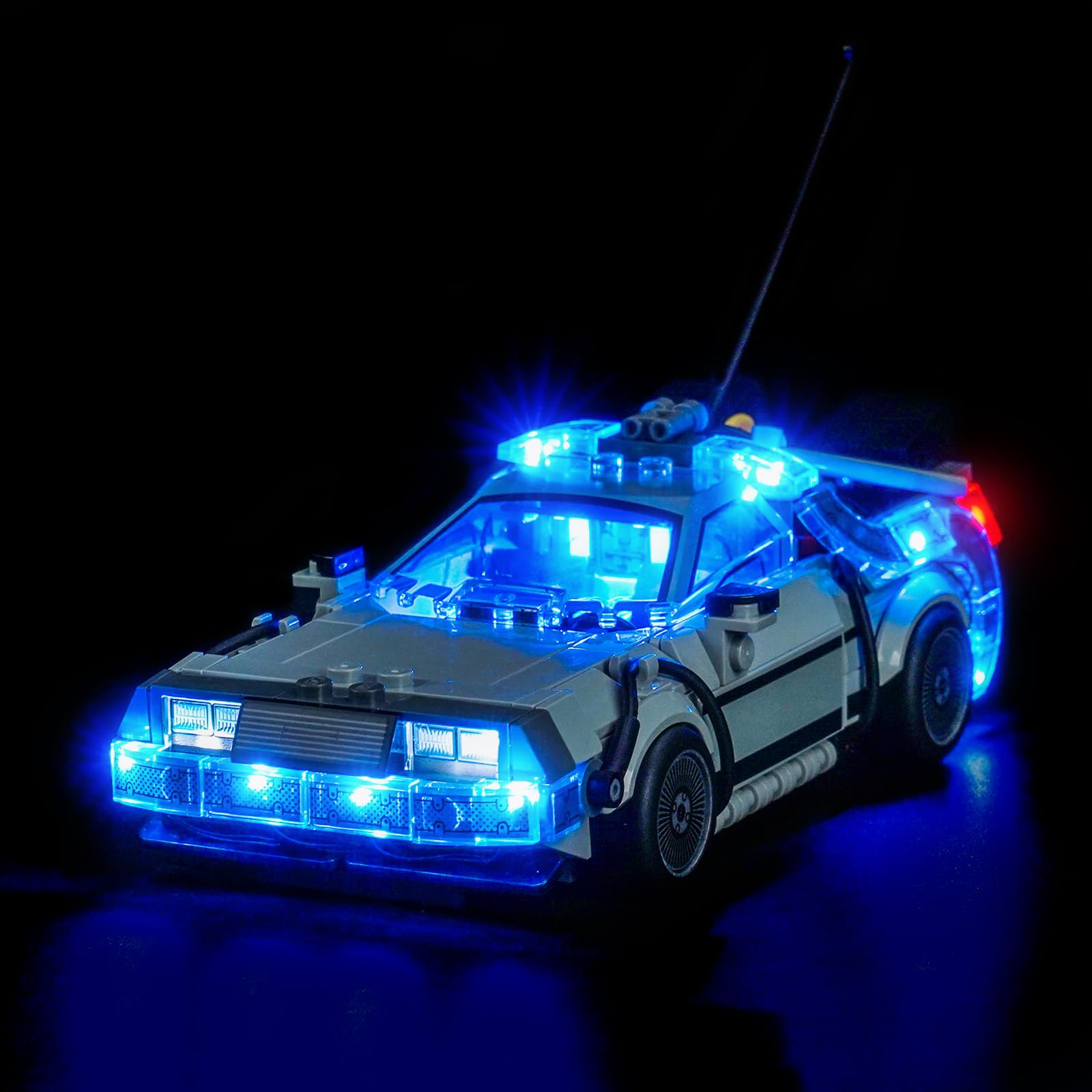 Light Kit Compatible with Lego 77256 Time Machine from Back to the Future (No Model)