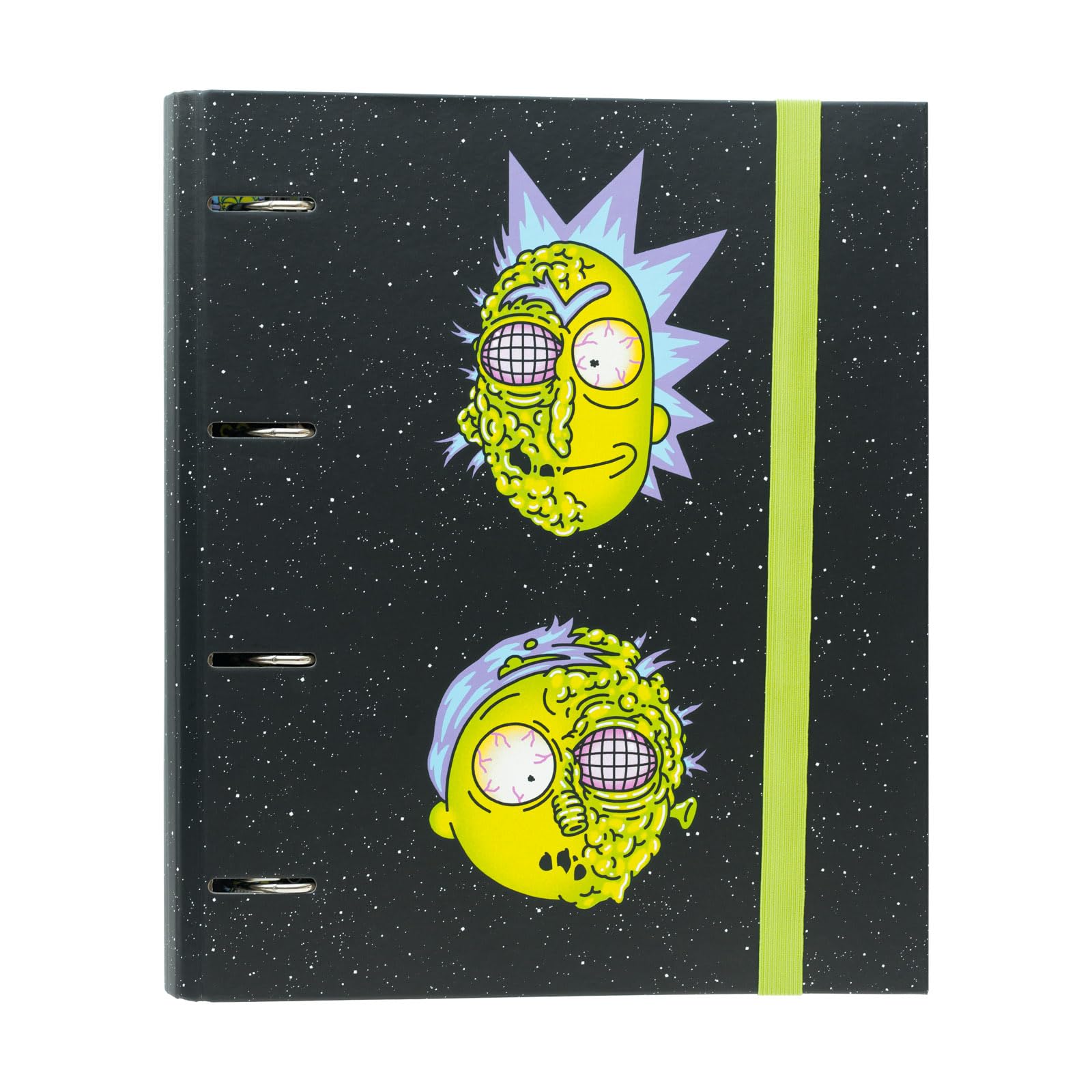 Grupo Erik 4 Ring Binder A4 - Rick and Morty Merch | 10.6 x 12.6 inches - 27 x 32 cm - A4 Ring Binder Folder, Document Folder | Rick and Morty Gifts