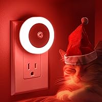 Vista 46 de Briignite Luz nocturna azul celeste, luces nocturnas enchufables a la pared, luz nocturna con sensores de luz, luz nocturna LED para habitación