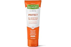 Medline Remedy Skin Protectant Paste Zinc Oxide Paste (4 oz Tube)