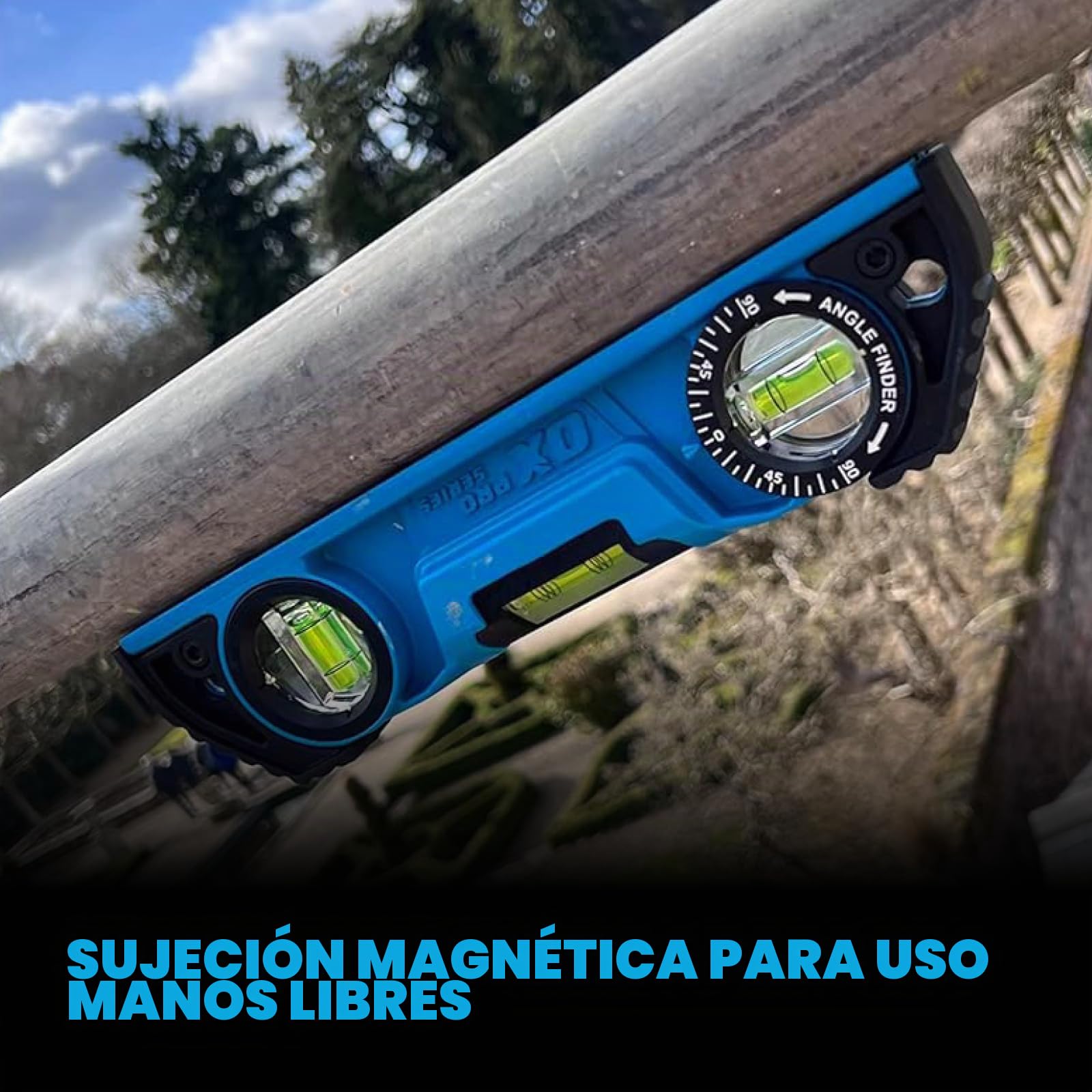 OX Pro Difícil Torpedo Nivel Burbuja 250mm