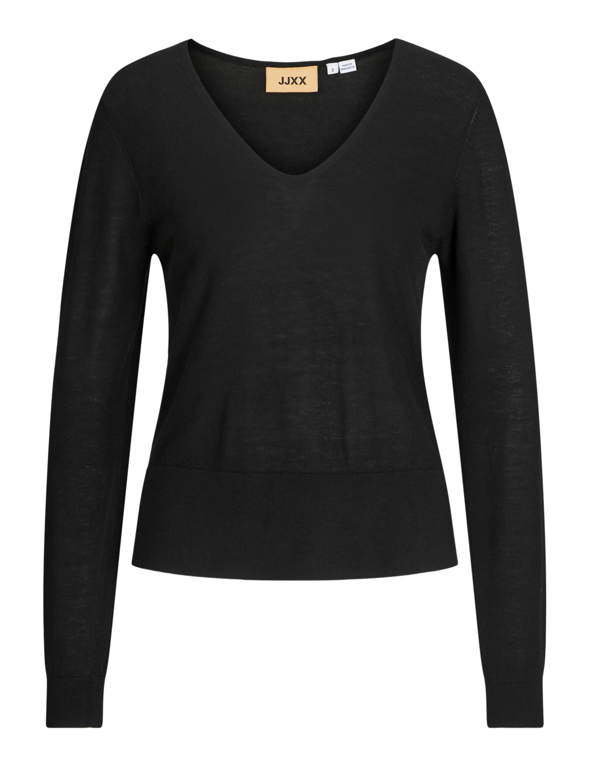 JJXX Jack&Jones JXATHENA V-Neck Knit Noos, Black, S