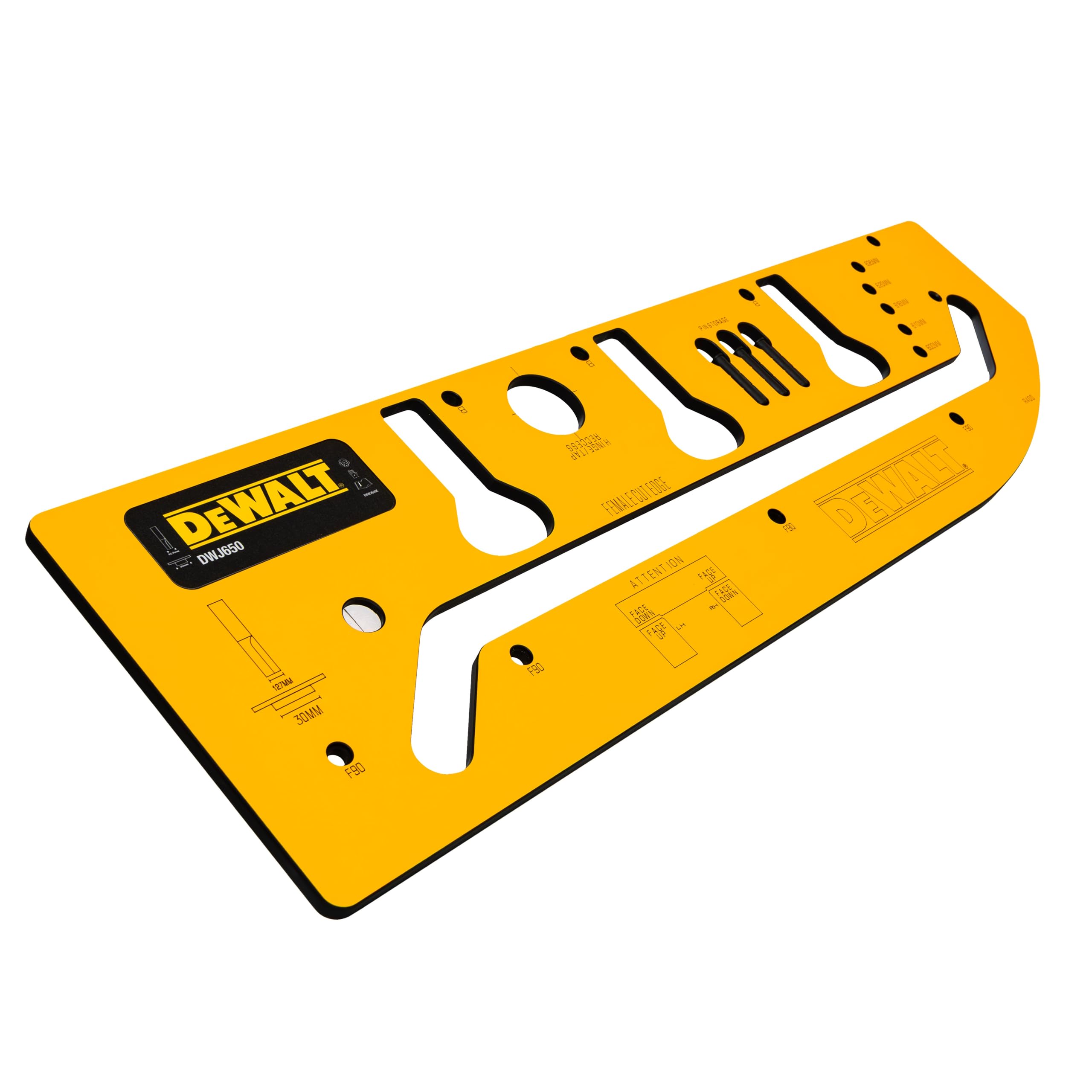 DeWALT DXWJ650E  650mm KITCHEN WORKTOP JIG with visionline
