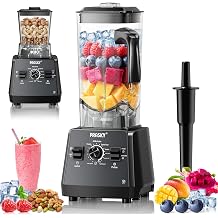 Countertop Blender, 101oz Blender Large Capacity, 2400W Smoothies Blenders