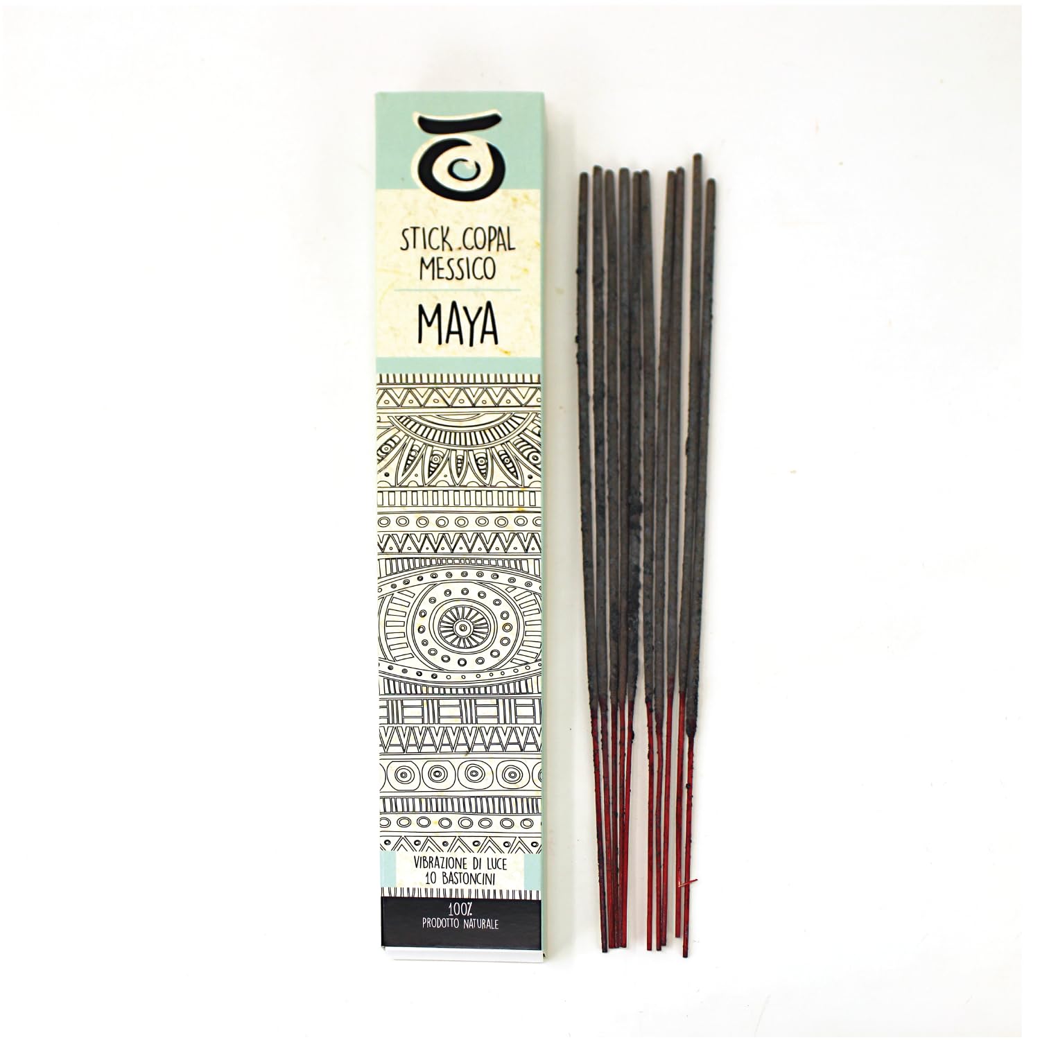 PALOSANTO - Copal Natural Incense Sticks - Maya - 100% Natural Copal Resin from Mexico - Relaxing Incense Stick for Light Fumigations - 10 Sticks