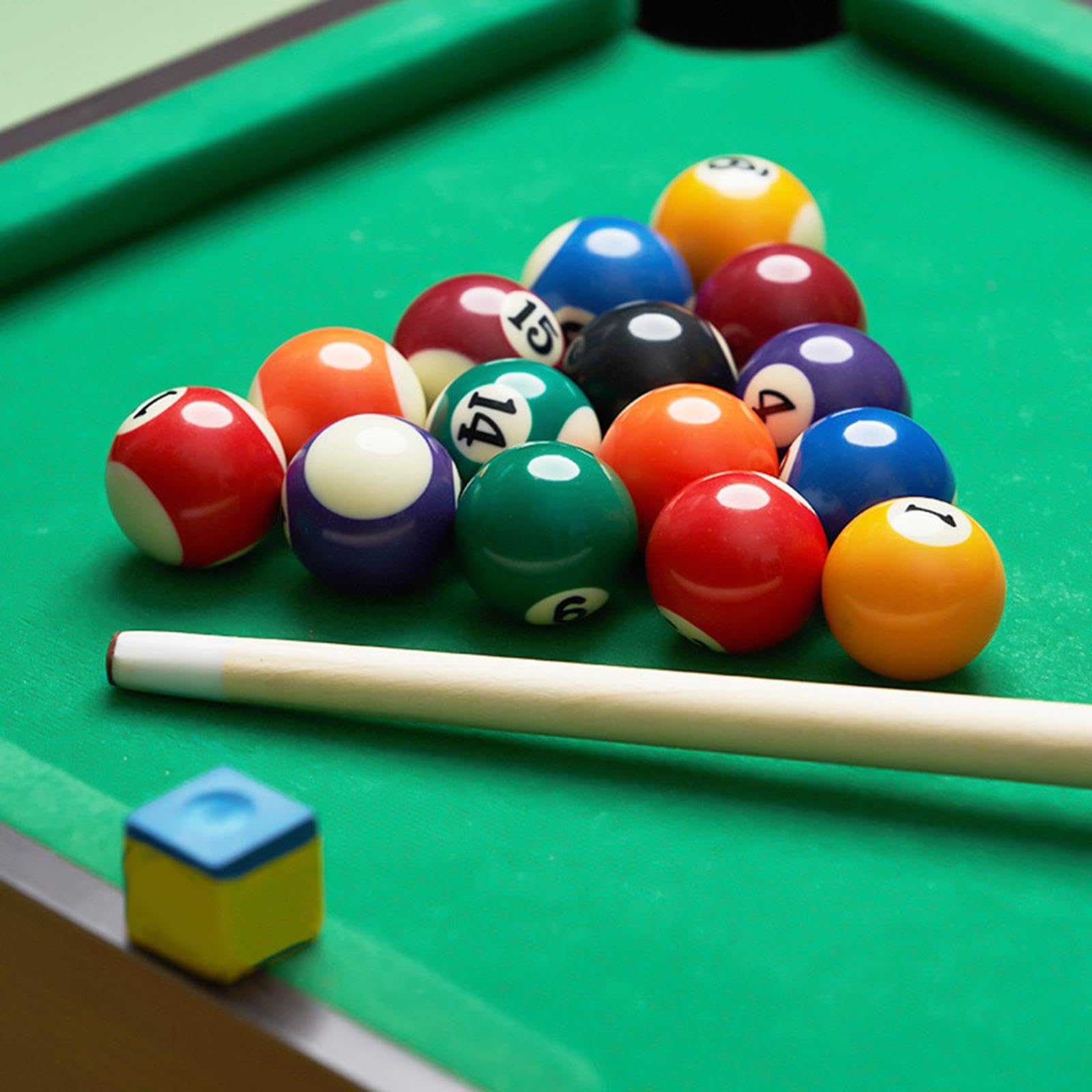 Set da Gioco Mini Biliardo con Stecche E Palle per