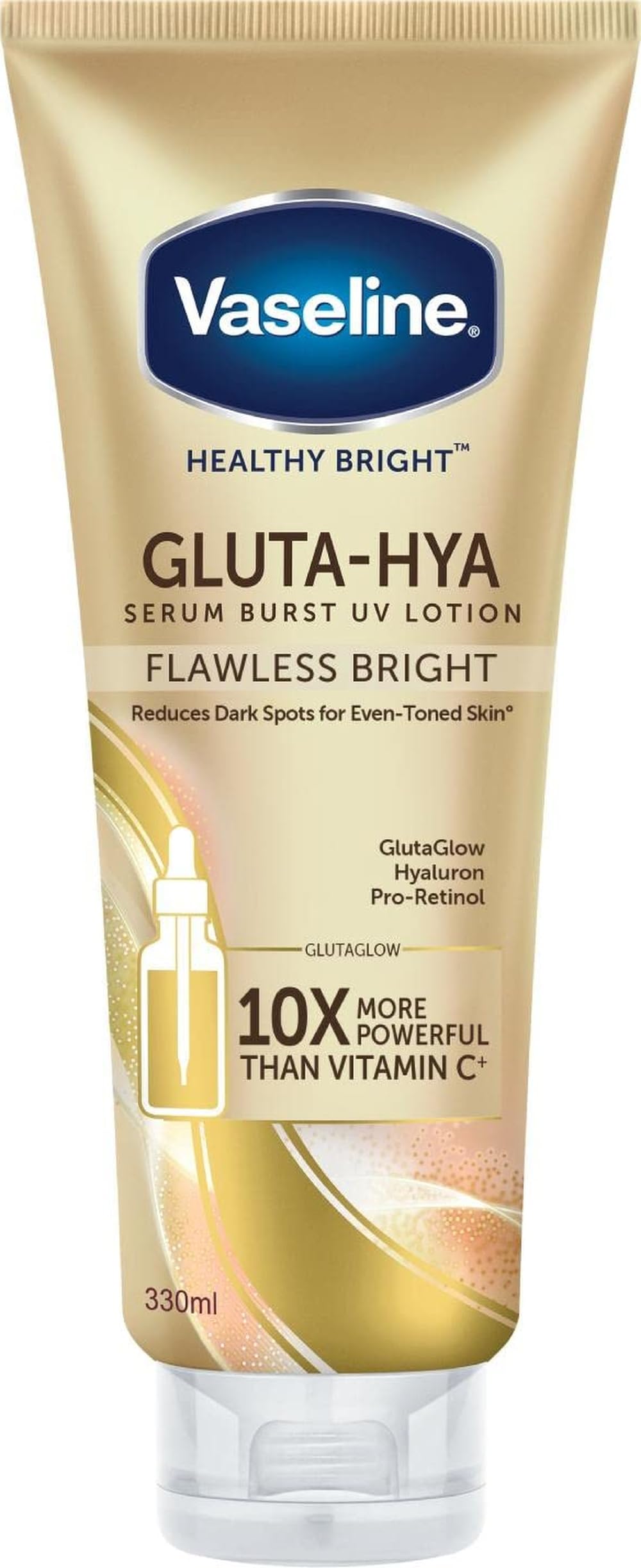 Amazon | Vaseline GLUTA-HYA ヘルシーブライト セラムバースト UV
