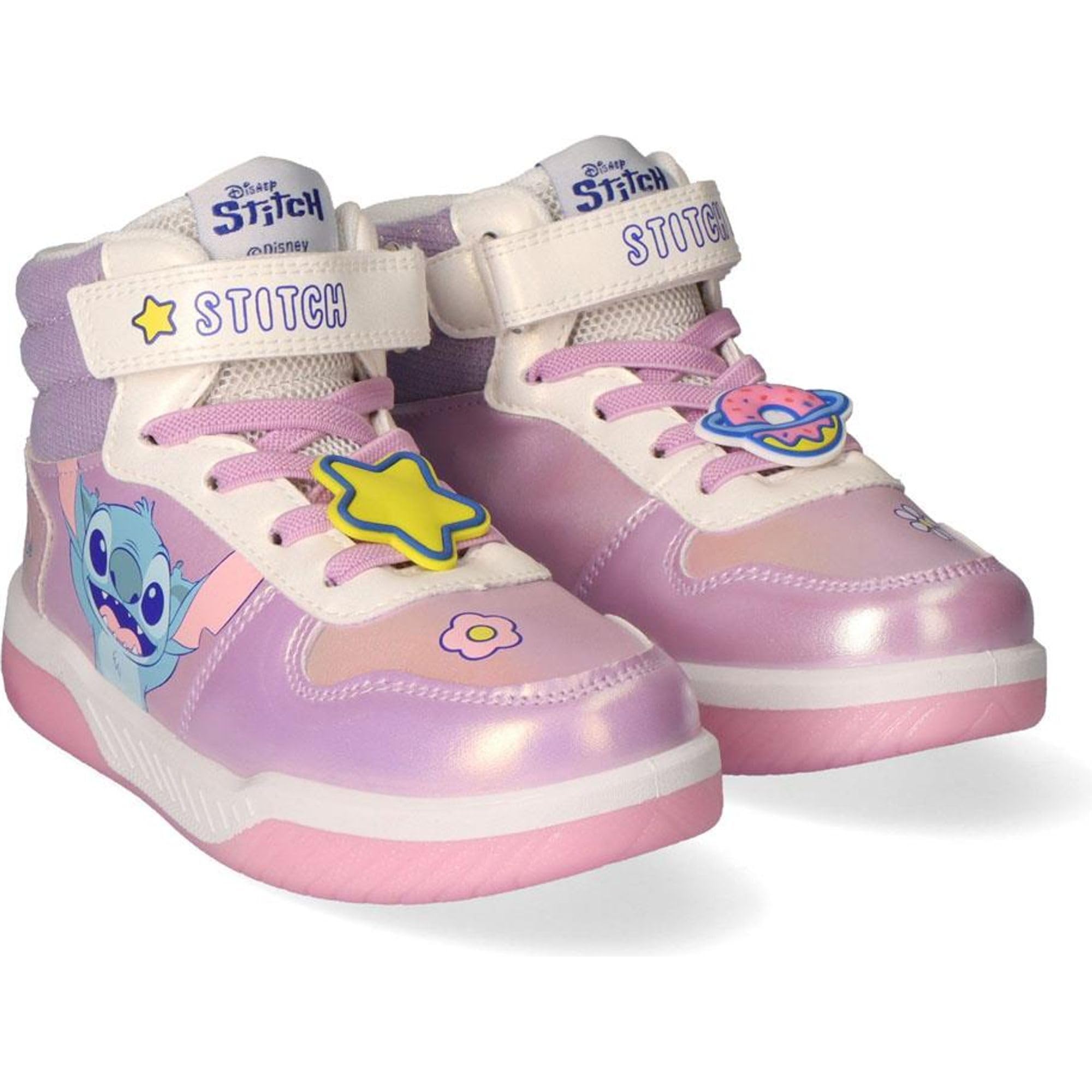 CERDÁ LIFE'S LITTLE MOMENTS Uniseks - dzieci Deportiva Suela Pvc Luces Stitch Para Niños Y Niñas Calzado Infantil Oficial, Cómodo, ResistenteAdidasy